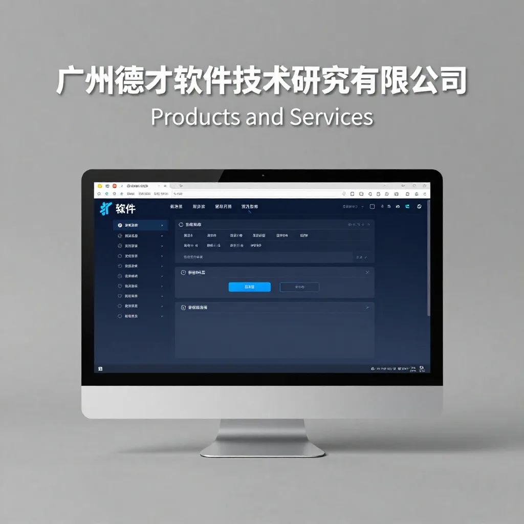 广州德才软件技术研究有限公司 首页主视觉